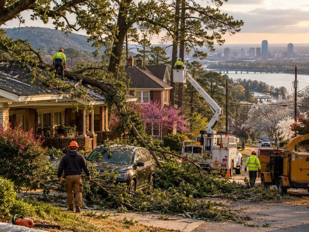 Emergency Storm Tree Service in Little Rock, AR